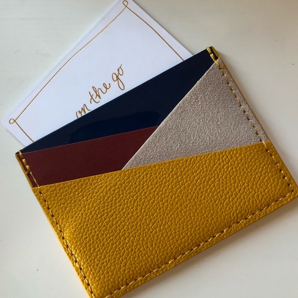 Anthropologie leather card holder - Picture 5 of 5